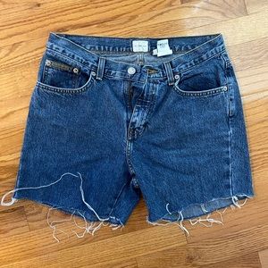 Vintage CK denim shorts size 4